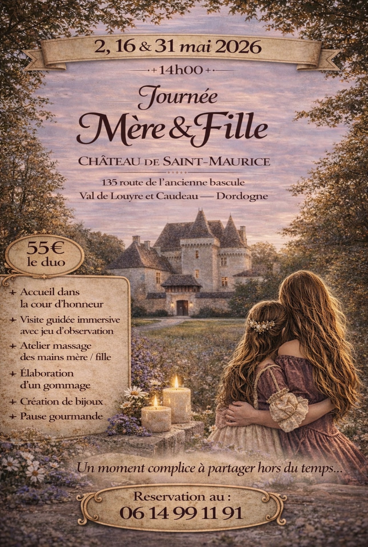 Château mariage Dordogne